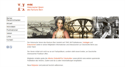 Desktop Screenshot of hvbe.ch