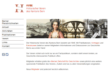 Tablet Screenshot of hvbe.ch
